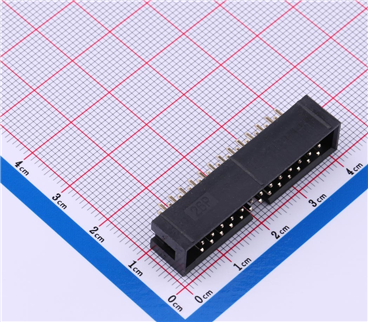 IDC連接器 2.54mm 每排P數(shù):13 排數(shù):2 KH-2.54PH180-2X13P-L8.9